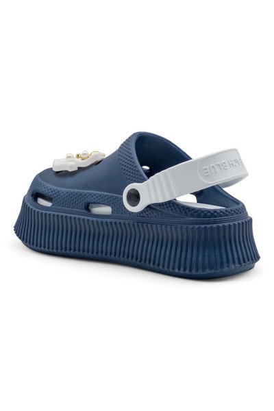 Rooster High Sole Bow Women's Croos Slippers