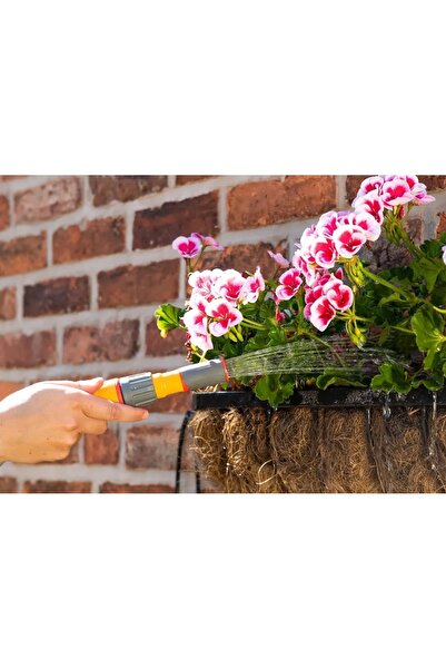 Hozelock 100226H 3 Ayarlı Sprey Başlıklı Hortum Ucu Tabancası+Stoplu Hortum Bağlantısı 1/2"
