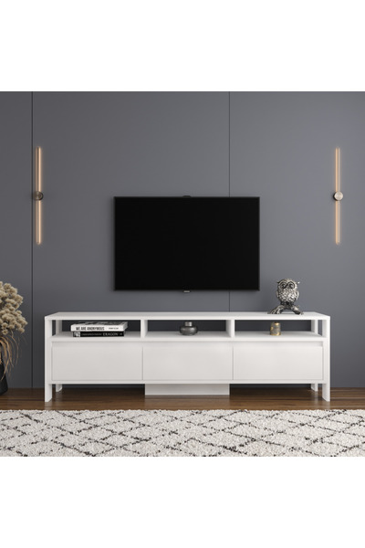 Decomob EART TV ÜNİTESİ , 160 CM , 3 KAPAKLI , MODERN