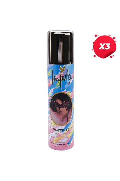 Impulse X3 - IMPULSE DEODORANT 100ML INCOGNITO