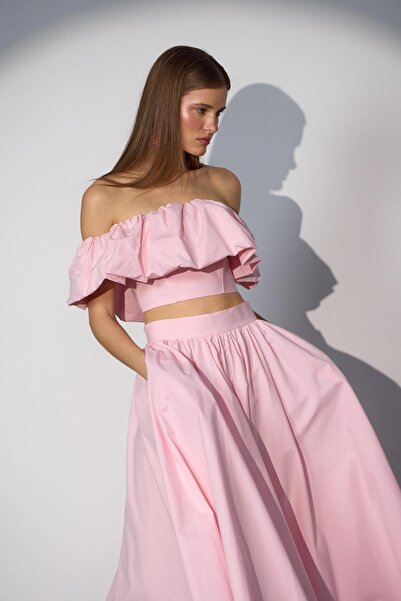 NOK İSTANBUL Pink Flamenco Bustier