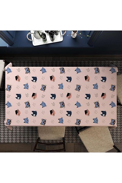 Evdek Τραπεζομάντηλο Sweet Animals DS2 140x180 εκ