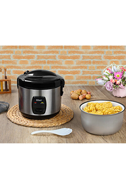 Zilan Πολυμάγειρας ZLN2793 2 σε 1 για ατμό ρυζιού και φαγητού, χωρητικότητας ...