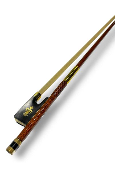 KÖHNER Professional Wood Patterned Carbon Violin Bow/Archette (4/4 Size)