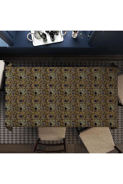 Evdek مفرش المائدة العرقي DS5 140x180 سم