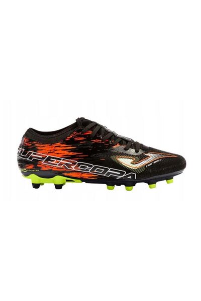 Joma Supercopa 2301 Sups2301fg Black Coral Firm Ground Black/orange Men's Football Boots