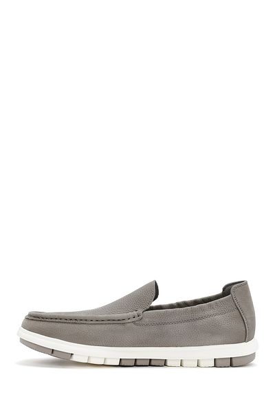 Derimod Loafer casual gri pentru bărbați - Model 24SFD6950V3