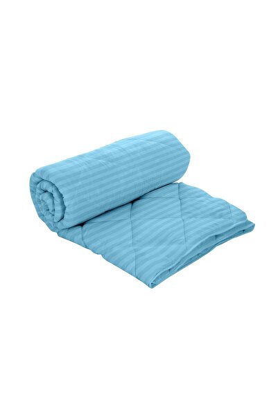ALCAM Alcam Damasc Bleu Ciel quilt 200x220 cm, wool filling, 300 g/sqm