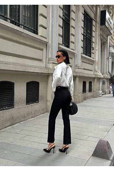 Diviny Γυναικείο Μίνι Flare Jean με ψηλόμεσο πόδι