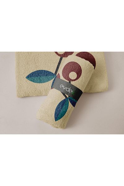 Evdek 30X50 Ds72 Model Kitchen Towel Set of 2