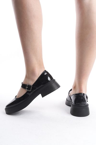 Shoesers Дамски мокасини с дизайн Ballerina - мокасини с една катарама