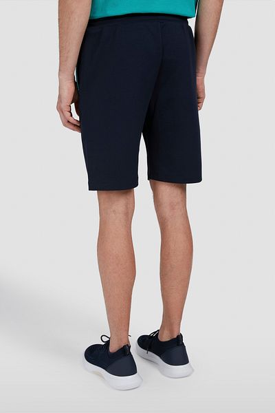 PAUL&SHARK Men's Regular Fit Elastic Waist Cotton Navy Blue Shorts 25411867 -050