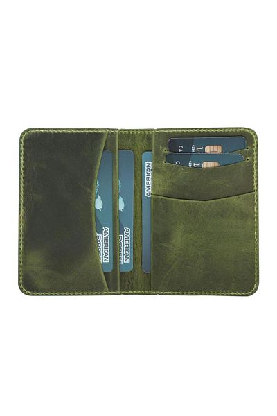 PLM Green Dalfsen Leather Card Holder - G16 Model