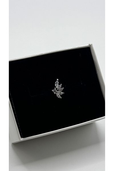 alysa jewelry surgical steel zirconia stone stylish piercing