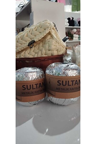 TREND Sultan Metalik Rafya İP