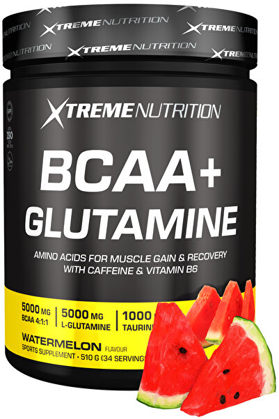 Xtreme Nutrition 510 g Watermelon Flavored Bcaa Glutamine and 34 Servings of Amino Acid