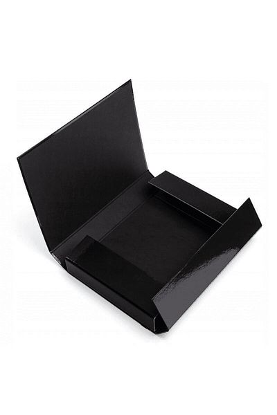 Forster Laminated Cardboard Folder With Elastic 55mm Black