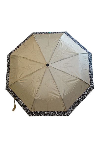 Perletti Perletti mini umbrella khaki popcorn pattern