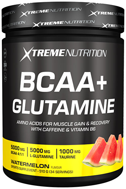 Xtreme Nutrition 510 g Watermelon Flavored Bcaa Glutamine and 34 Servings of Amino Acid