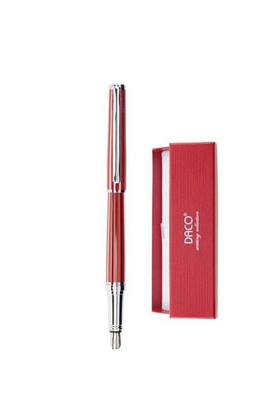 daço Stilou metalic Daco rosu in cutie ST115R