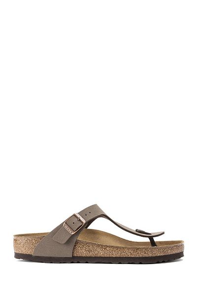 Birkenstock Women's Brown Birko-Flor Nubuck Flip Flops 043751