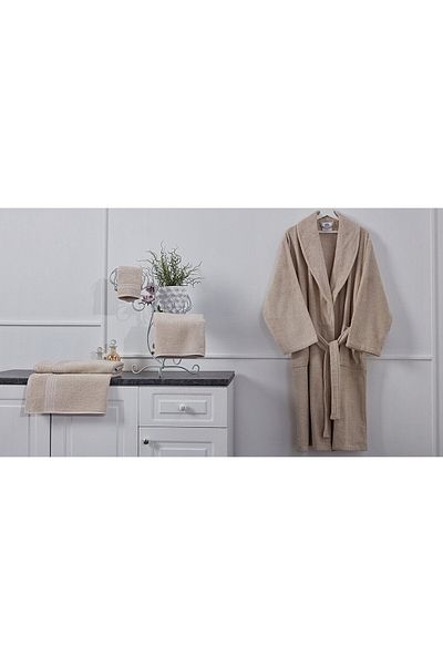 Bellona Sense Bathrobe S/M – 110 cm – Vizon