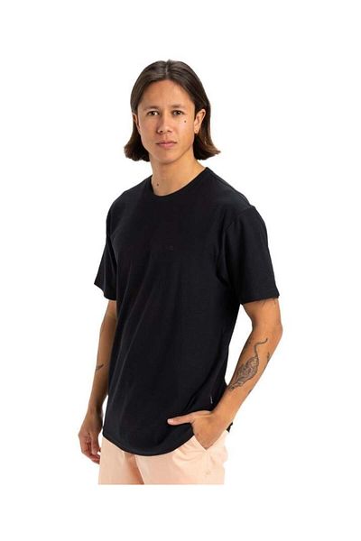 Quiksilver Slub Roundneck Men's T-Shirt Black Eqykt04377-Kvj0