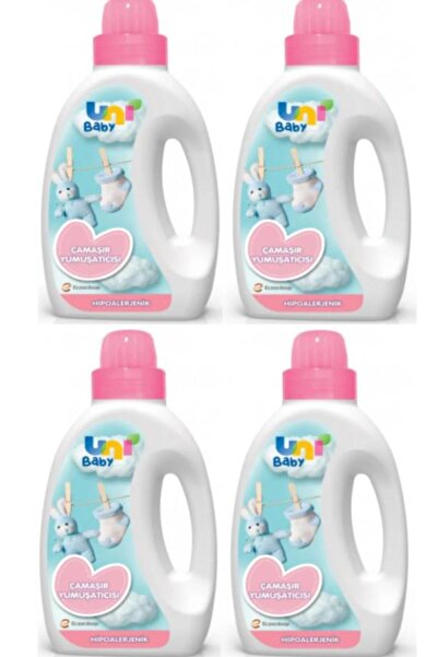 Uni Baby Çamaşır Yumuşatıcı 1500 ml x 4 Adet