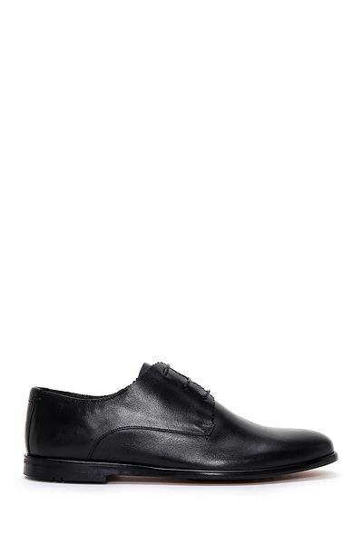 Derimod Men's Black Leather Classic Shoes - Lace-up 24sfd601018