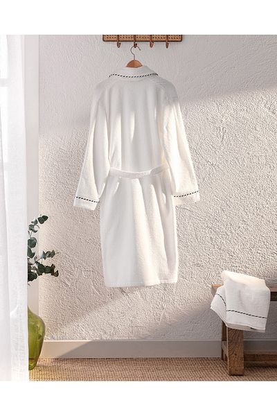 Madame Coco Jack Unisex-Bademantel-Set mit Schalkragen