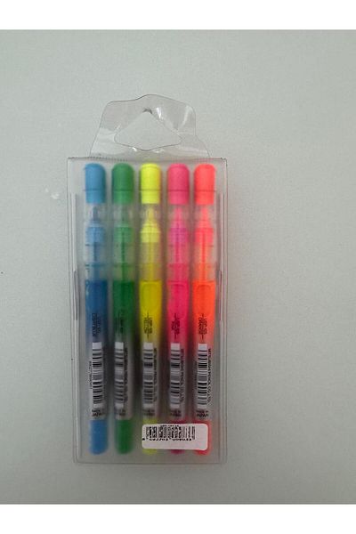 UNİ-BALL Uni-Ball Promark Eye Highlighter - 5-Piece Pocket Type