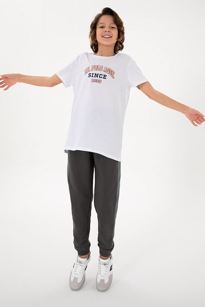 U.S. Polo Assn. Boy's Anthracite Sweatpants 50293632 -Vr006