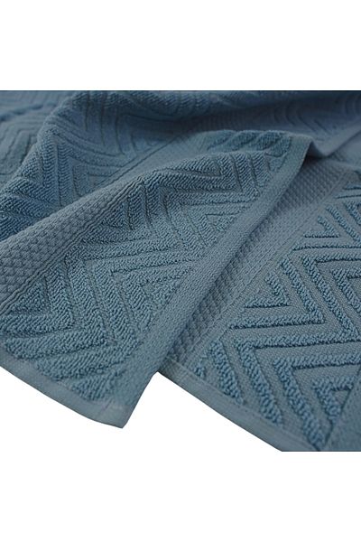 Class Home Collection Set 2 prosoape foarte absorbante, 100% bumbac jacquard, 480 g/m², 50x100 cm + 70x140 cm, Thalassa