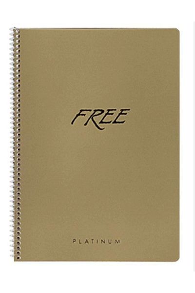 KESKİN COLOR Caiet Sharp A4 80 de coli Copertă din plastic în carouri Platinum gratuit