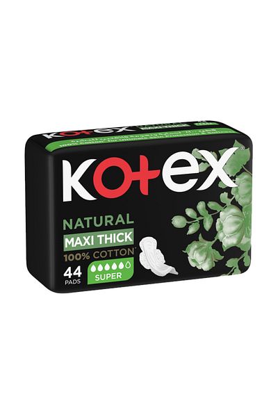Kotex MAXI THICK NATURAL SUPER 44s ( KC439 )