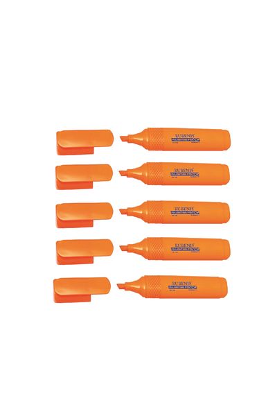 Rubenis RUBENIS Orange Highlighter - 5 Pieces