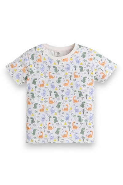 Victor and Jane - All-Over Printed T-shirt and Pyjama Set