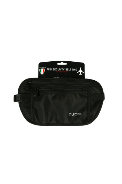 TUCCI Rfid Lightweight Cross Body Security Belt Bag