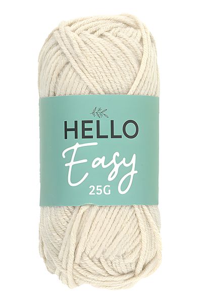 Hello خيط قطني سهل الثقب 25 جم