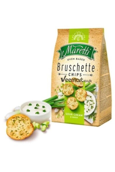 Maretti Bruschette Ekşi Krema ve Soğanlı Kızartılmış Ekmek 70 Gr