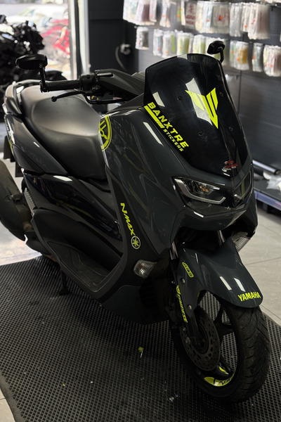 Banxtre Yamaha Nmax için Neon Sarı 21 Parça Premium Seri Sticker Etiket Seti