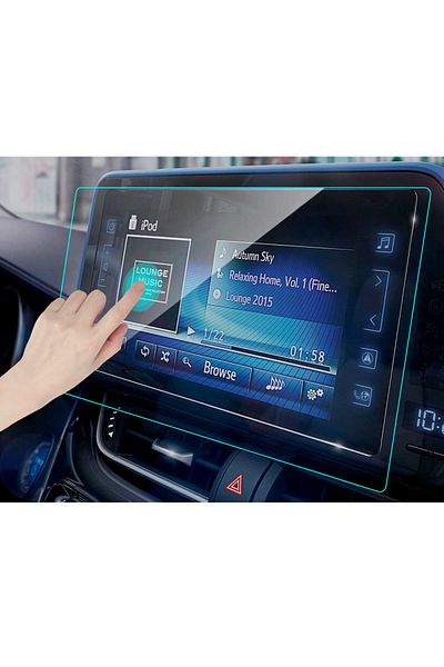 Techmaster Toyota C-hr 2018-2020 Navigation Tempered Screen Protector