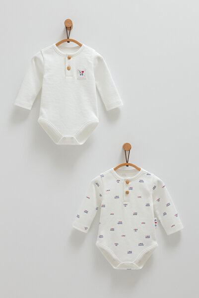 Caramell 2'Lİ BEBEK BODY KIZ BEBEK  ÇITÇITLI %100 PAMUK MOM & DAD KOLLEKSİYON...