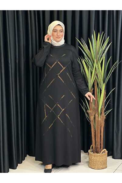 Butik büyük beden Сукня з віскози з начосом