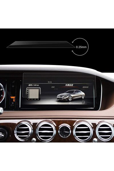 Techmaster Mercedes S Series 2014-2017 Navigation Tempered Screen Protector