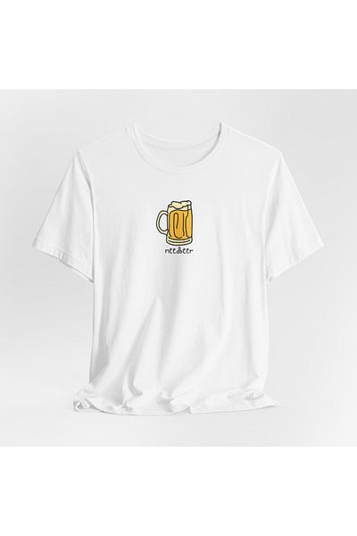 IVART Unisex βαμβακερό μπλουζάκι - 100% βαμβάκι, λαιμόκοψη και κοντομάνικο μπλουζάκι