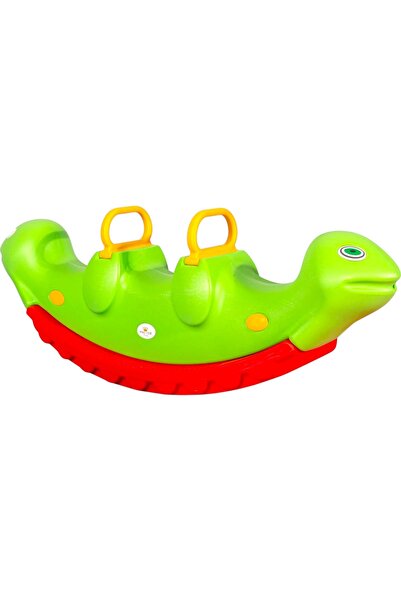 Laylay Toys Tırtıl Tahterevalli Plastik (Yeşil) Anaokulu Çocuk Eğitici Oyuncak