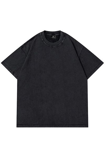 Trendiz Μπλουζάκι Unisex Φιόγκος Κορδέλα Ανθρακί