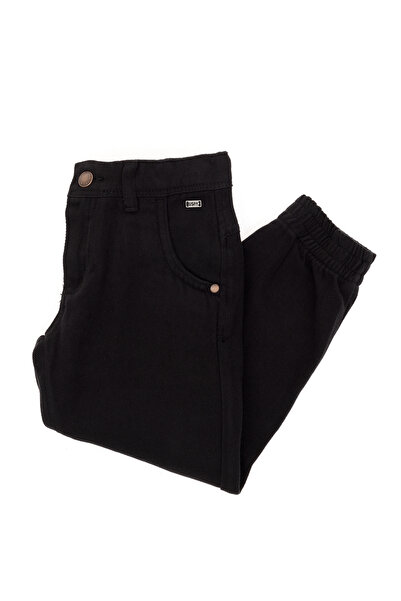 U.S. Polo Assn. Erkek Çocuk Siyah Kanvas Pantolon 50298581-VR046