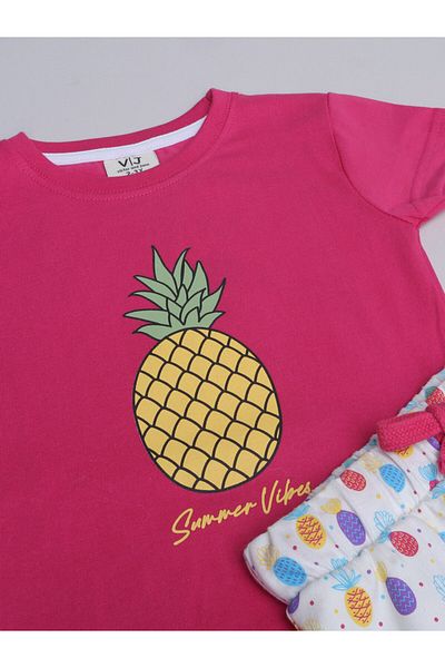 Victor and Jane - Printed T-shirt and Pyjama Set